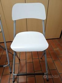 Sgabelli legno e metallo per interni/esterni