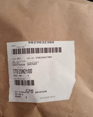 mascherina anteriore opel corsa e