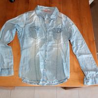 camicia jeans donna