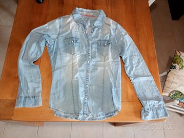 camicia jeans donna