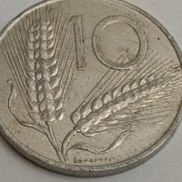 Moneta da 10 lire rara 1974