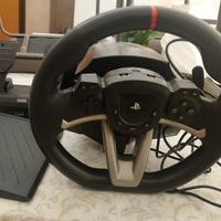 volante + pedali per PlayStation 4