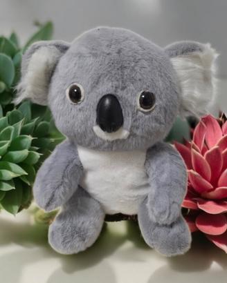 Pupazzo Koala 25cm | Peluche Grigio Coccole 