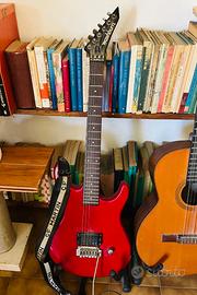 Chitarra elettrica Washburn con custodia