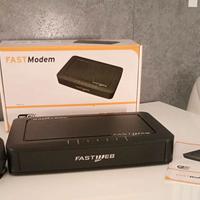 MODEM WI-FI FASTWEB Router Pirelli internet ADSL