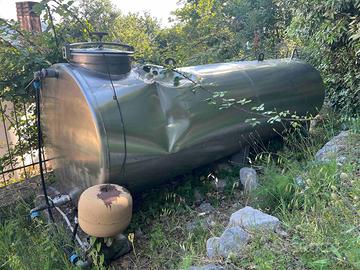 Serbatoio cisterna inox 5000 Lt Usato