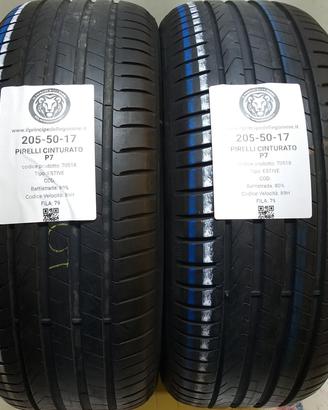 2 GOMME 205 50 17 PIRELLI A70518