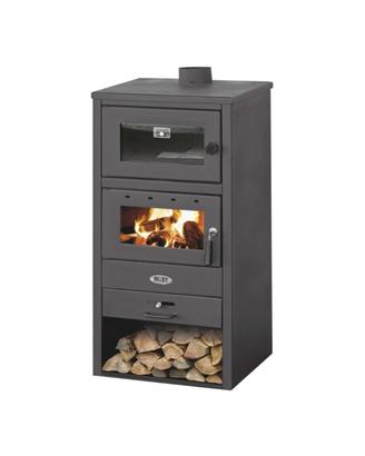 Stufa a legna con forno BLIST BR Napoli - 12 kw