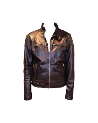 Giacca Vera Pelle Barone Firenze Tg M + Zip Prada