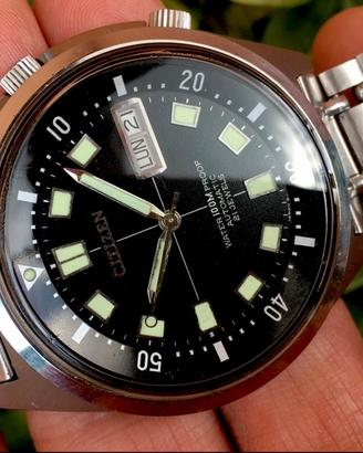 Raro Citizen Parawater diver 4-520343Y 1970’S