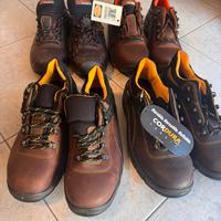 Scarpe anti infortunistica in pelle