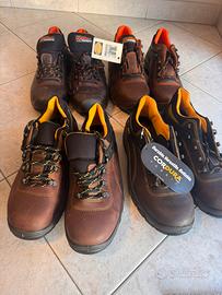 Scarpe anti infortunistica in pelle