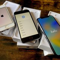 Iphone lotto 3 smartphone per ricambi o ripristino