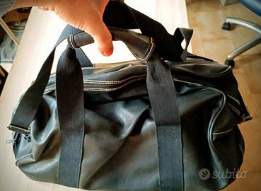 Borsone da viaggio / Borsa sportiva in similpelle 