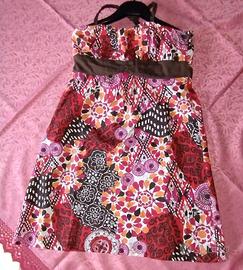 Vestito cotone estivo multicolor promod