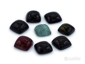 Tormaline Naturali Quadrate Cabochon – 38,3 ct