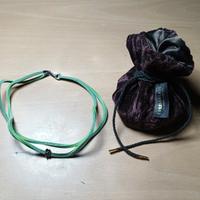 braccialetto trollbeads argento e cuoio 