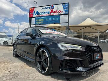 AUDI RS3 2.5 TFSI 400 CV TETTO SCARICO VIRTUAL FUL