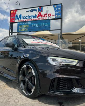 AUDI RS3 2.5 TFSI 400 CV TETTO SCARICO VIRTUAL FUL