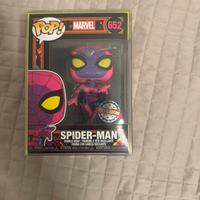 Funko pop spider man blacklight special edition