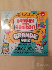 Gioco bambini contro genitori grande quiz 