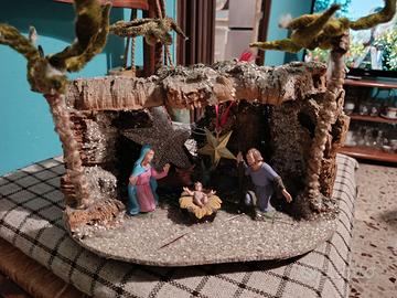 Presepi e statuina di natale.