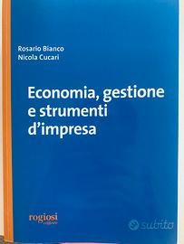 Libro “Economia,gestione e strumenti d’impresa”