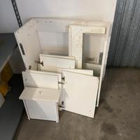 Lavandino doppio in marmo