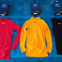 STOCK 5 MAGLIE TERMICHE MIZUNO JUNIOR (116-128 CM)