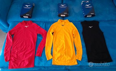STOCK 5 MAGLIE TERMICHE MIZUNO JUNIOR (116-128 CM)