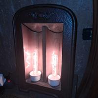 lampada anni 20 , originale stufa elettrica