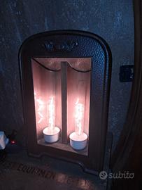 lampada anni 20 , originale stufa elettrica