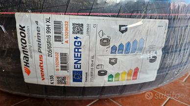 4 gomme nuove Hankook 205/65/16