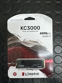 Kingston KC3000 PCIe 4.0 NVMe M.2 SSD 4tb