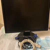 Monitor Samsung LCD 19" professionale cavi inclusi