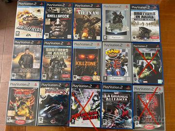 Set 46 pz Giochi playstation 2