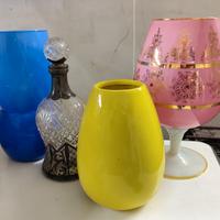 vasi bottiglia anni 50 con carillon 