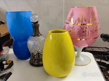 vasi bottiglia anni 50 con carillon 