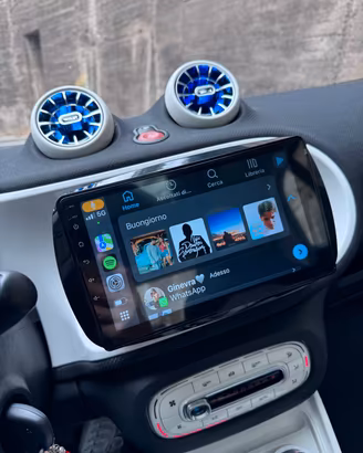 Navigatore CarPlay Smart 451 453 Fortwo Brabus EQ 