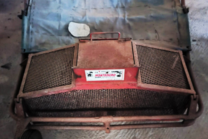 Raccoglitrice Olive fuzionante