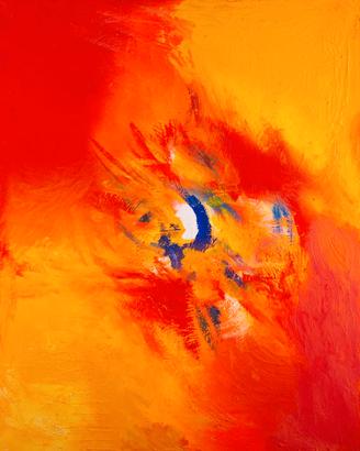 Quadro in acrilico su tela con telaio