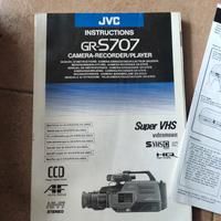 Jvc camera recorder player gr-s707