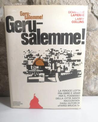 Libro vintage 1972 Gerusalemme,di Lapierre Collins