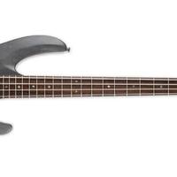 LTD B-204SM SEE THRU BLCK SATIN- BASSO 4 CORDE LTD