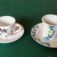 2 Tazzine originali vintage mug La prova del cuoco