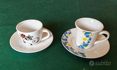 2 Tazzine originali vintage mug La prova del cuoco