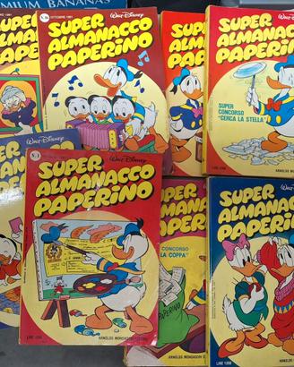 Super Almanacco Paperino 1978-1981 fumetti