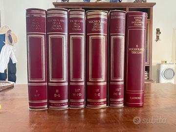 Vocabolario Treccani-5 volumi+Il Conciso ED.1986