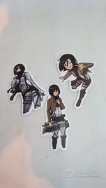 stickers Attack On Titan (Mikasa)