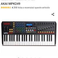 Tastiera, Controller AKAI MPK 249 + IMBALLO. Usato